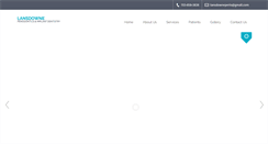 Desktop Screenshot of lansdowneperio.com